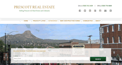 Desktop Screenshot of prescottazhomesearch.com